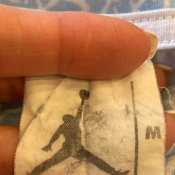 Jordan Mens NC Tar Heels Take Flight Blue T Shirt w Large Air Jordan Logo/ M - Picture 13 of 13